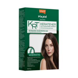 โลแลน พิกเซล ครีมยืดผม เคราเทนเนอร์ แฮร์ สเตรทเทนนิ่ง ครีม เซต สำหรับผมแห้งเสีย / เส้นเล็ก ผ่านการทำเคมี